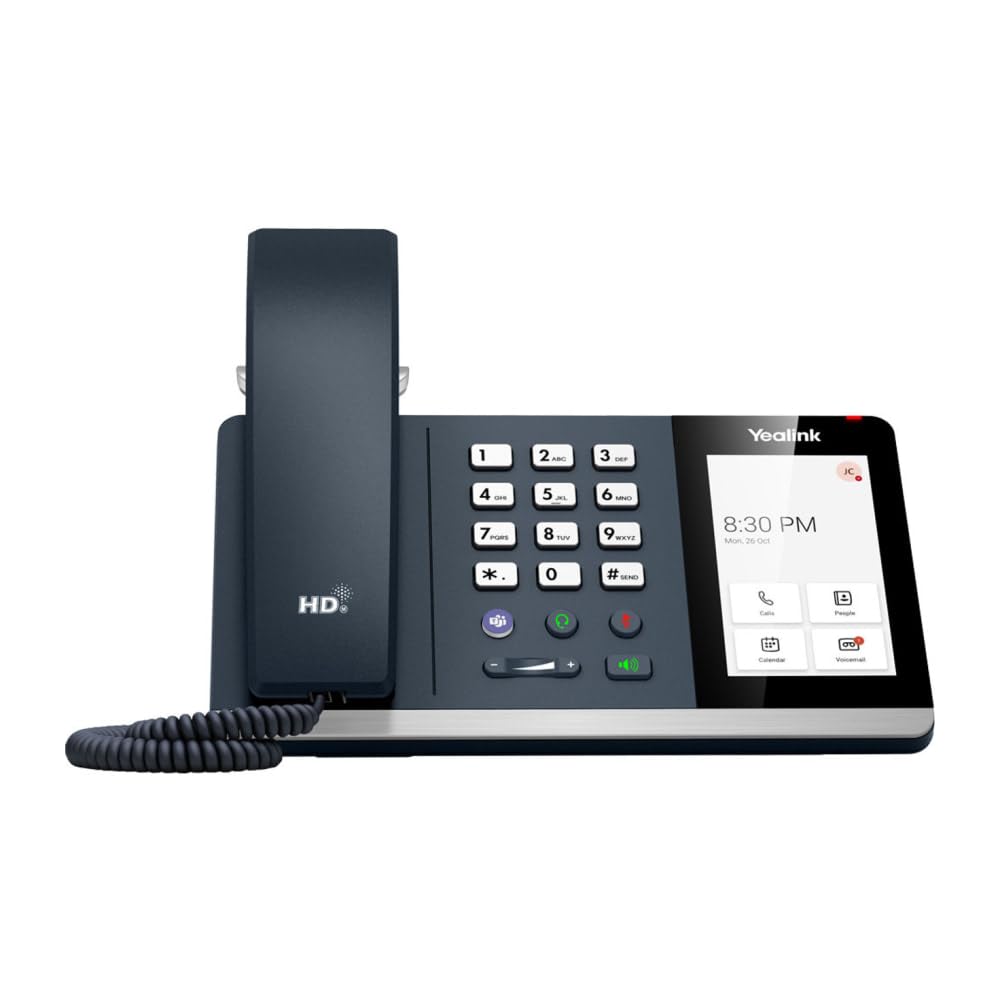Yealink MP54-TEAMS-E2 - PoE - Android 13-4 inch (480 x 800) capacitive Touch Screen - Power Adapter NOT Included