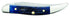 Case WR XX Pocket Knife Navy Blue Small Texas Toothpick Item #2804 - (610096 SS) - Length Closed: 3 Inches