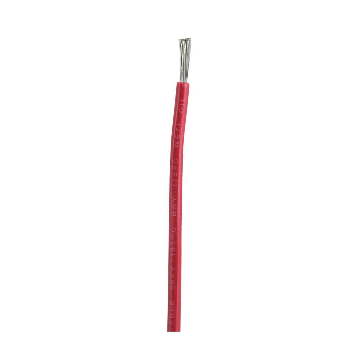 Ancor Marine Grade Primary Wire (Color: Red, Size: 12 awg, Option: 100')