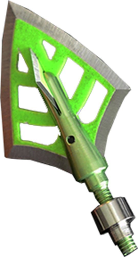 Dirt Nap Gear Double Bevel DRT Broadhead, Green, 100/125 Grain