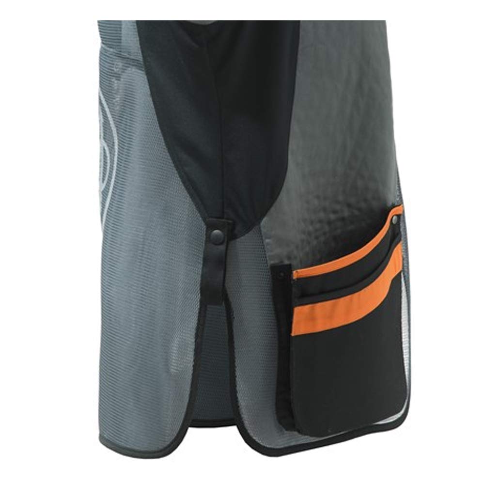 Beretta Men's Silver Pigeon Evo Range Hunting Vest, Grey/Orange, Large