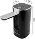 GentleJet Automatic Water Dispenser for 5 Gallon Bottle - USB-C Rechargeable Electric Water Pump, Digital Display, Measured & Continuous Flow, Foldable Spout
