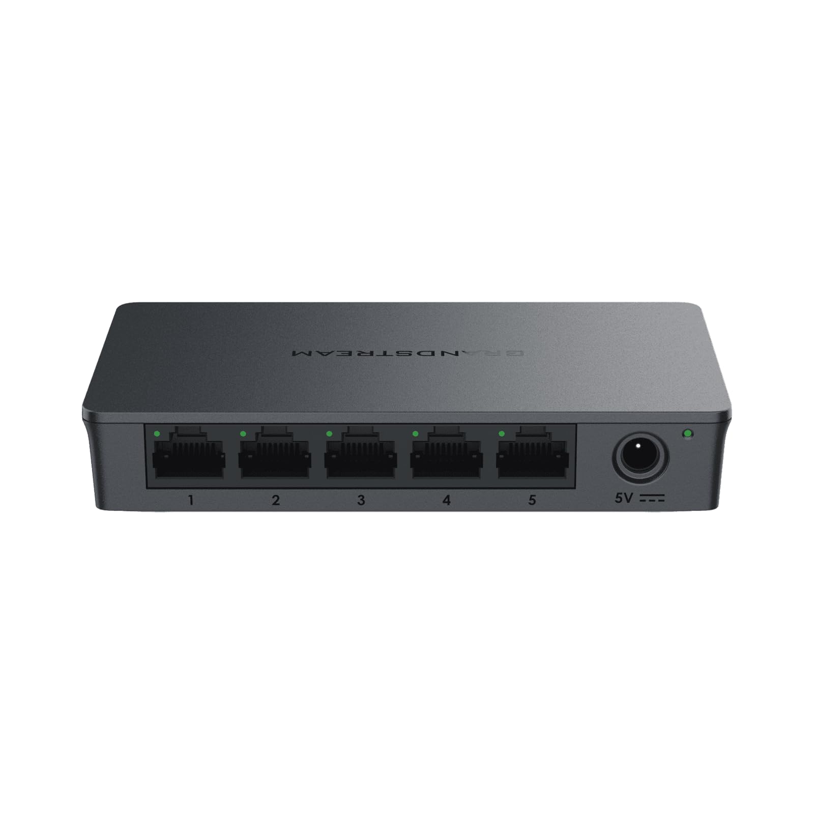 Grandstream GWN7700 | 5-Port Gigabit Ethernet Unmanaged Network Switch | Plug & Play | Desktop/Wall-Mount | Plastic Case
