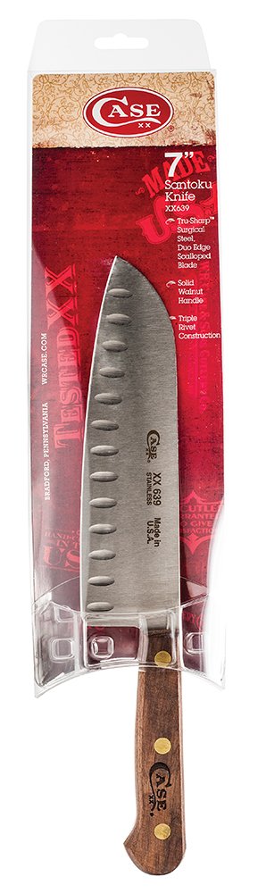 Case WR XX Pocket Knife Household 7 Inch Santoku Knife Item #7322 - (XX639) -