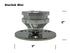 LocMarine Marine-Grade Fixed Mount for Starlink Mini  Flat Dish Base for Boats, Yachts, Sailboats & Trawlers (LM-SMINI-FX)
