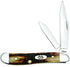Case WR XX Pocket Knife Red Stag Peanut Item #9443 - (R5220 SS) - Length Closed: 2 7/8 Inches