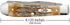Case WR XX Pocket Knife Burnt 6.5 Bonestag Trapper Item #3573 - (6.5254 SS) - Length Closed: 4 1/8 Inches