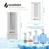 AquaFlow Water Dispenser White-Silver Desk Stand detail