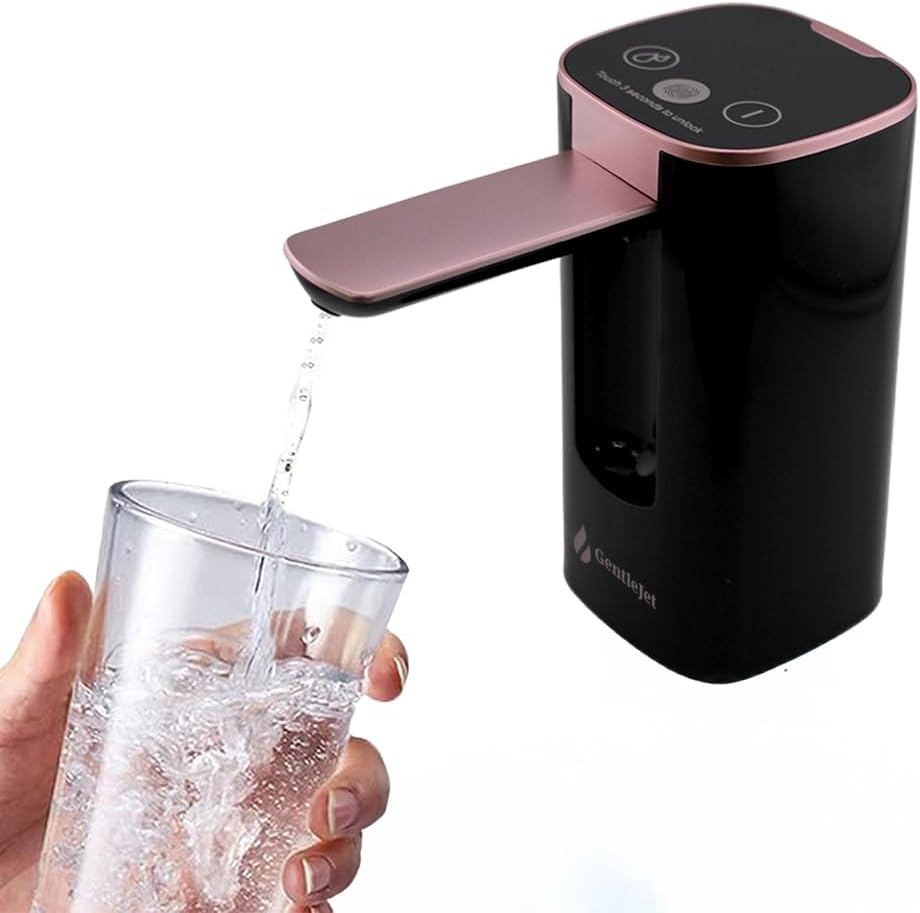 AquaFlow Water Dispenser Black-Rose Gold