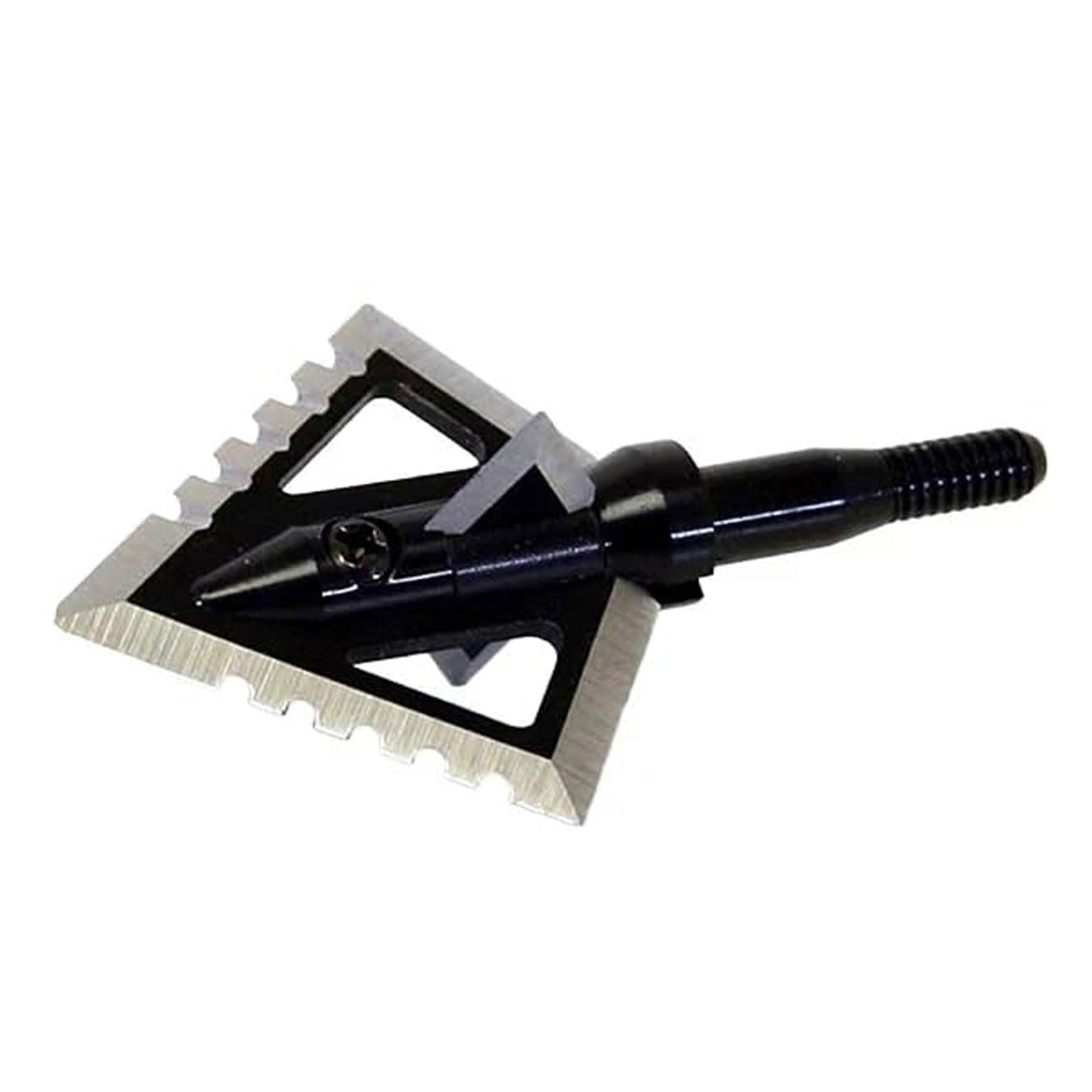 Magnus 4 Blade Hornet Ser-Razor Broadhead (3-Pack), Black, 100-Grain