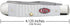 Case WR XX Pocket Knife Sparxx White Jigged Synthetic Trapper Item #60182 - (6254 SS) - Length Closed: 4 1/8 Inches