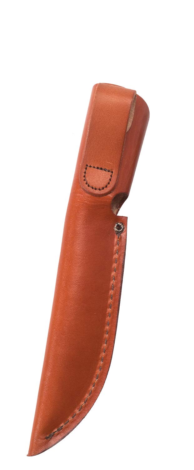 Case WR XX Pocket Knife Fixed Blade Polished Leather Item #381 - (316 5 SS) - Length Closed: 9 1/2 Overall Inches