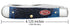 Case WR XX Pocket Knife Navy Blue Jigged Bone Trapper Item #7051 - (6254 SS) - Length Closed: 4 1/8 Inches