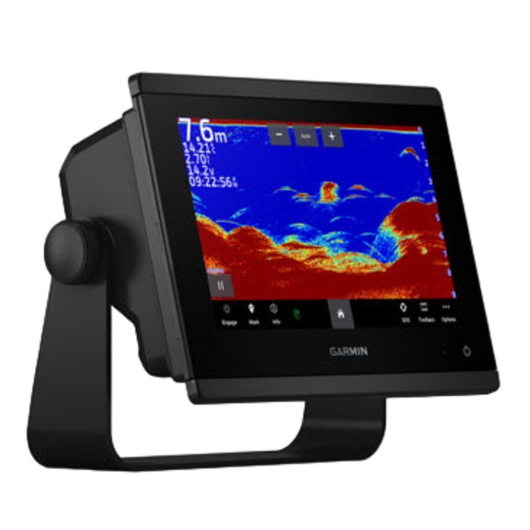 Garmin 010-02366-61 GPSMAP 943xsv SideV, ClearV and Traditional Chirp Sonar with Mapping - 9", Navionics+