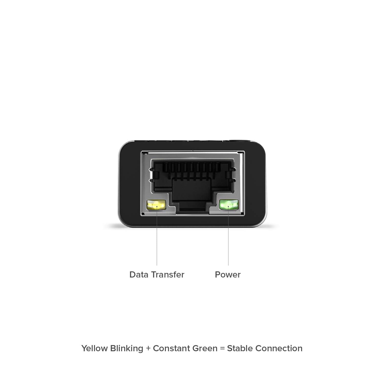 ALOGIC USB C to Gigabit Ethernet Mini Adapter,RJ45 Port, Supports 10/100/1000Mbps Network Connections