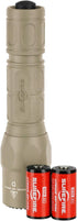 SureFire G2X Pro Dual-Output LED Flashlight with click switch, Desert Tan, Small