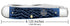 Case WR XX Pocket Knife Blue Bone Masonic Trapper W/Gift Tin Item #1058 - (6254 SS) - Length Closed: 4 1/8 Inches