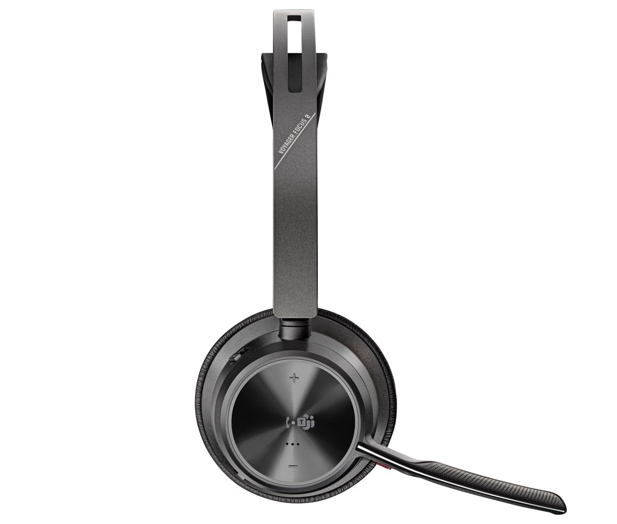 Poly Voyager Focus 2 Microsoft Teams Certified USBC-C Headset + USB-C/A Adapter - Microsoft Teams Certification - Google Assistant, Siri - Stereo - USB Type C - Wired/Wireless - Bluetooth - 298.6 ft -