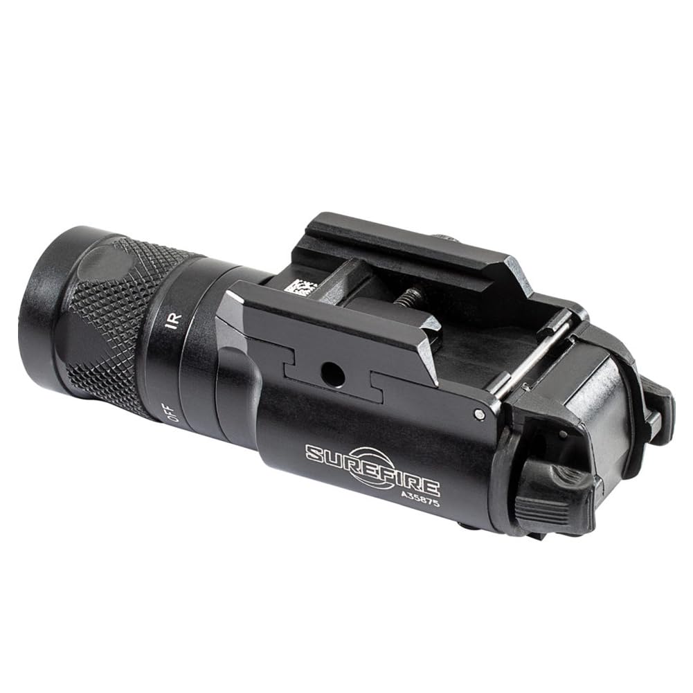 SureFire unisex adult Rail-Lock / X300 Vampire Weapon Light 6V Universal Picatinny Rail Mount 350 Lumens Black Z Xbc Push Toggle, Black, lm US