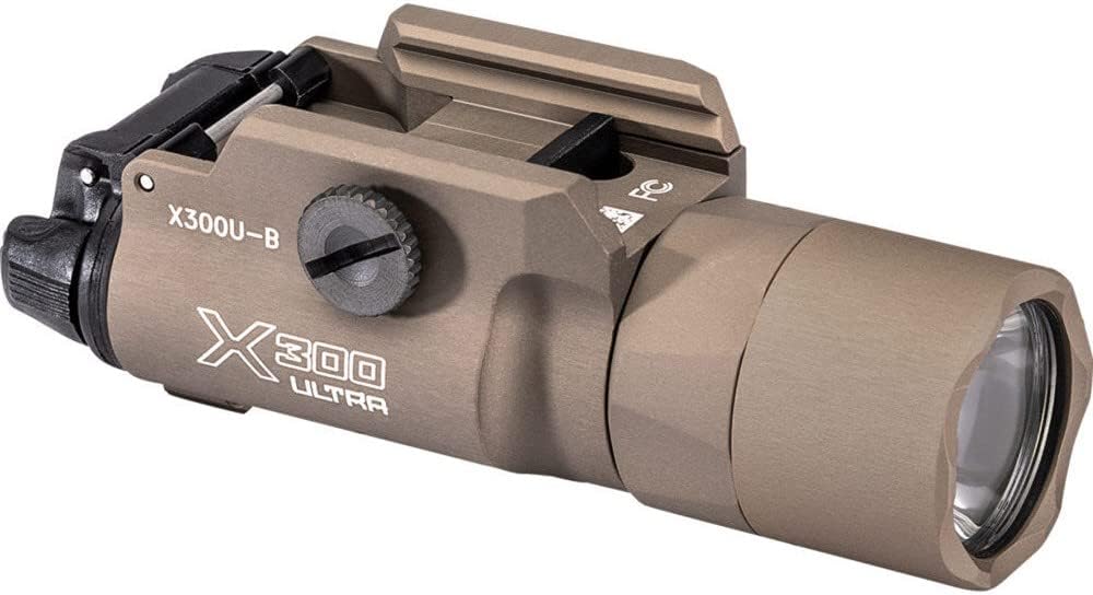 SureFire Weaponlight LED - X300U-A-TN 1,000 Lumens 11,300 Candela - Tan