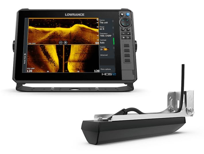 Lowrance HDS PRO 12 Fish Finder with Active Imaging HD 3-in-1 & C-MAP