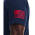 Under Armour Men's New Freedom Logo T-Shirt, (410) Academy / / Red, Medium