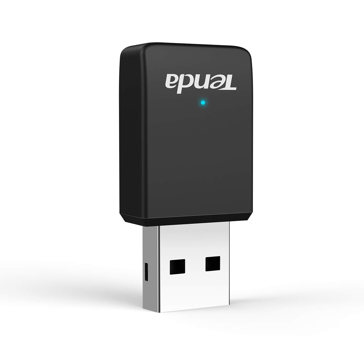 Tenda U9 11AC USB Wifi Adapter-Dual Band 2.4/5G AC650 Wireless Network Card, Wifi Dongle, Mini Size, Supports Windows (XP/7/8/1/10),Black