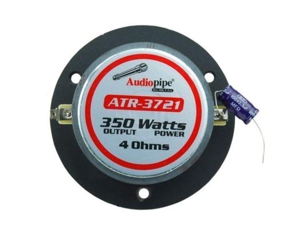 Audiopipe 1 Pair 350 Watts Max 4 Ohm Titanium Super Bullet Tweeters ATR-3721