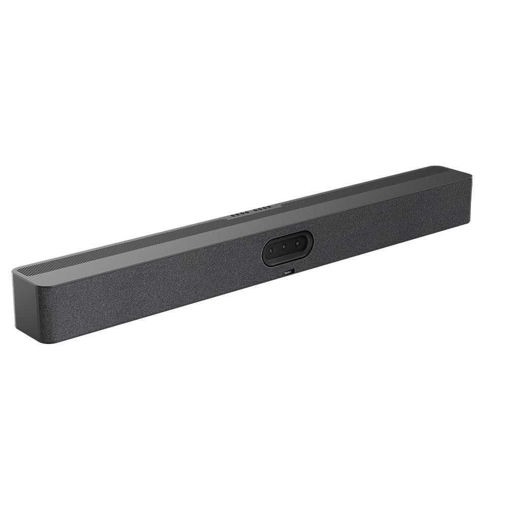 Yealink MeetingBar A50-031 Video Collaboration System with CTP25 Touch Console, All-in-One Conference Bar, Triple 50MP Cameras, 4K Resolution, for Medium to Large Rooms