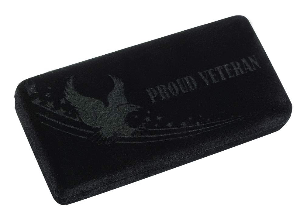 Case WR XX Pocket Knife United States Veterans Trapper Gift Set Item #16300 - (6254 SS) - Length Closed: 4 1/8 Inches