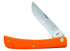 Case WR XX Pocket Knife Orange Synthetic Sod Buster Jr Item #80502 - (4137 SS) - Length Closed: 3 5/8 Inches