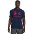 Under Armour Men's New Freedom Logo T-Shirt, (410) Academy / / Red, Medium