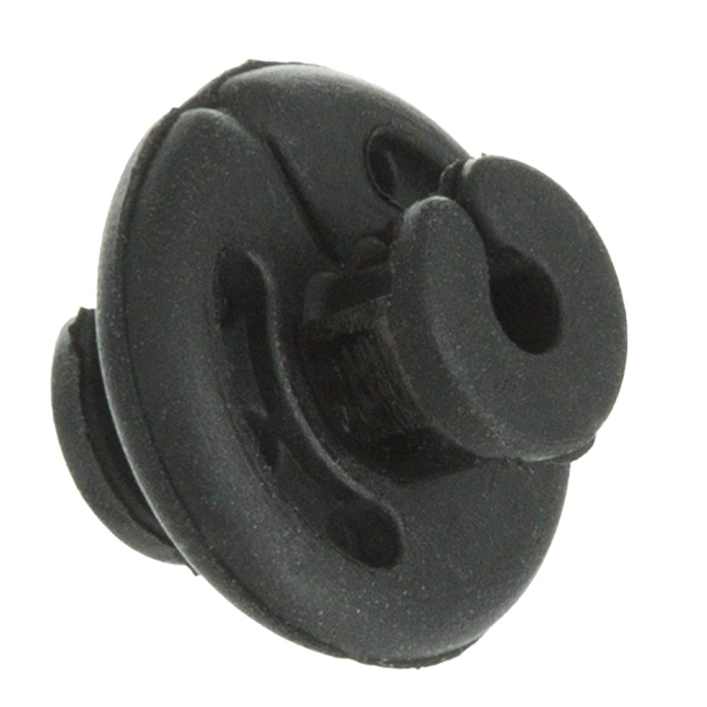 October Mountain Products Quick Crimp Kisser Button 9/16 in. (1 Pack) Black