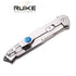 Ruike Tactical Pocket Knife for Men Folding Knife Frame Lock 14C28N Steel Camping Knives Small Hiking Work Utility Knife Blet Clip Women Gifts EDC Tool Gear P108-SF