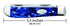 Case WR XX Pocket Knife Mini Trapper Sparxx Blue Pearl Kirinite Item #23432 - (10207 SS) - Length Closed: 3 1/2 Inches