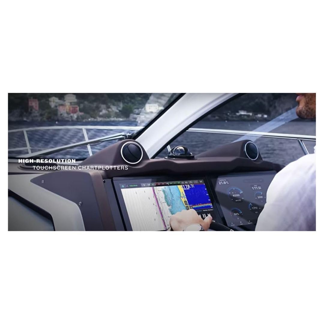 Garmin 010-02366-61 GPSMAP 943xsv SideV, ClearV and Traditional Chirp Sonar with Mapping - 9", Navionics+
