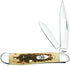 Case XX WR Pocket Knife Amber Bone Peanut Item #045 - (6220 SS) - Length Closed: 2 7/8 Inches
