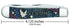 Case WR XX Pocket Knife United States Veterans Trapper Gift Set Item #16300 - (6254 SS) - Length Closed: 4 1/8 Inches