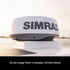 Simrad Marine Electronics, HALO20 Radar System, 24 Nautical Mile Range, Compact 20 Inch Dome, White, 000-14537-001