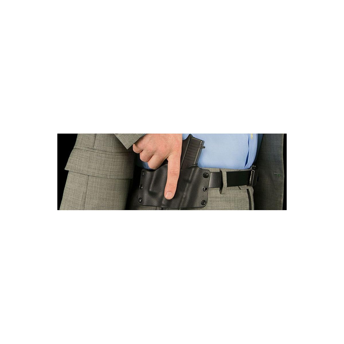 Stealth Operator CMP Clip HLST BK RH, Black (H60221)
