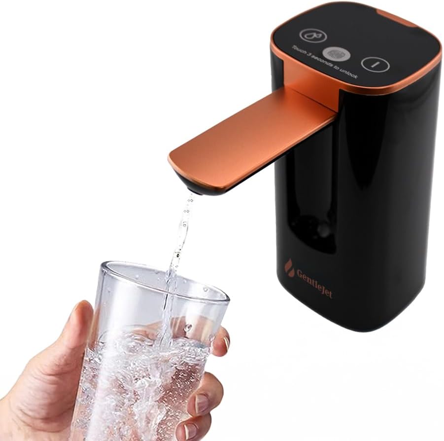 AquaFlow Water Dispenser Black-Copper
