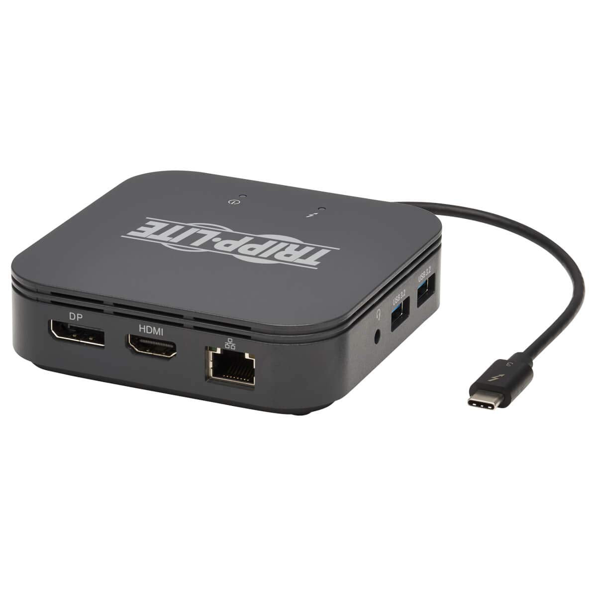 Tripp Lite Thunderbolt 3 Dock Dual Display 8k DP 4k HDMI USB-A Hub Gbe (MTB3-DOCK-04)