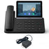 Yealink T88W Pro IP Phone - Corded/Cordless - Corded/Cordless - Bluetooth, Wi-Fi - 10 Multiple Conferencing - Wall Mountable, Desktop, Stand Mountable