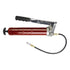 Alemite 500-E Lever Action Grease Gun, Professional Series, 18" Flexible Hose, 16 oz or 24 oz Capacity, up to 10,000 psi Pressure, Rugged Aluminum Head, Vinyl Grip, 3 Way Loading, Bleeder Valve