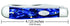 Case WR XX Pocket Knife Trapper Sparxx Blue Pearl Kirinite Item #23431 - (10254 SS) - Length Closed: 4 1/8 Inches