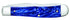 Case WR XX Pocket Knife Trapper Sparxx Blue Pearl Kirinite Item #23431 - (10254 SS) - Length Closed: 4 1/8 Inches