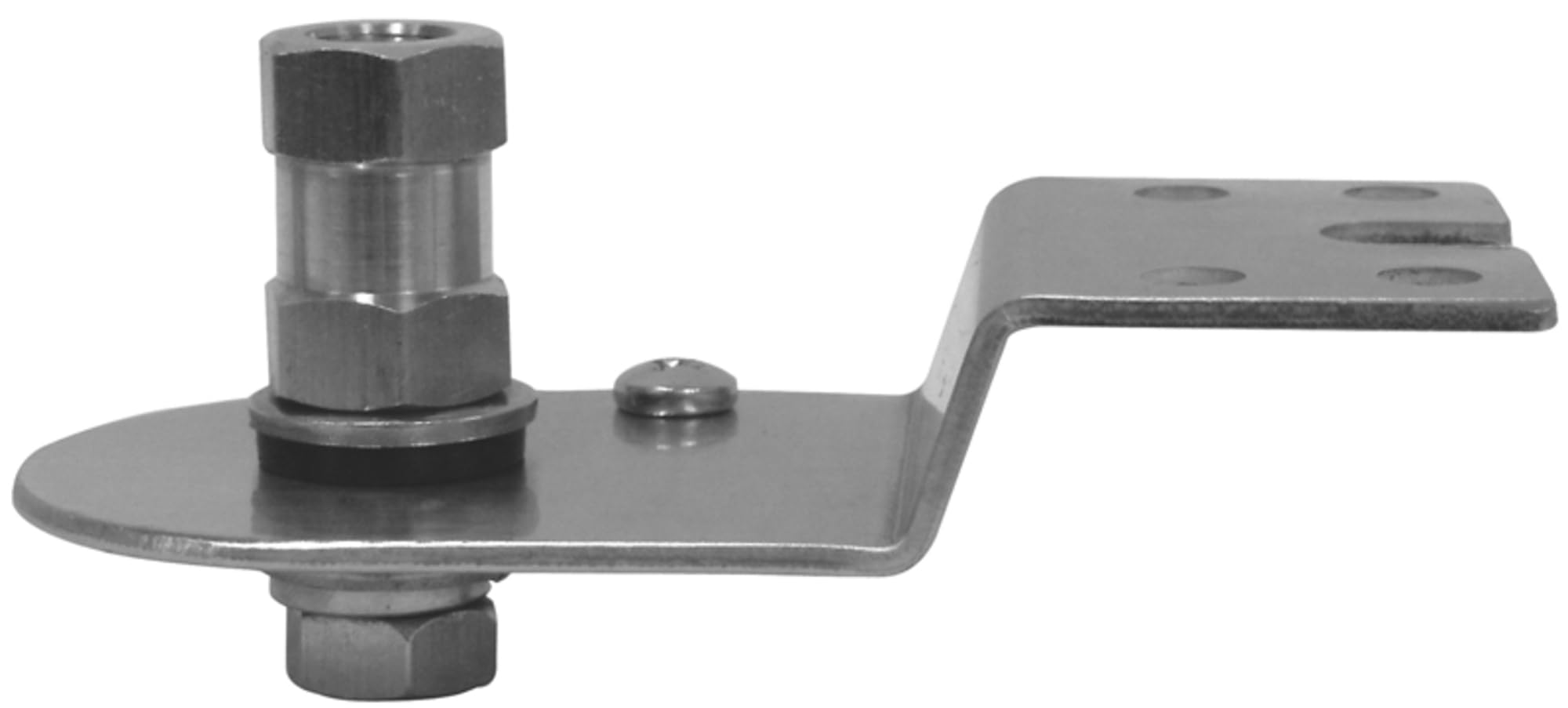 Accessories Unlimited AUJ1 Stainless Steel Fender Mount Fits 2007 & Up Wrangler Jeeps, Mounts on Left or Right Side, Includes Lug Stud, Use with Ring Terminal Coax