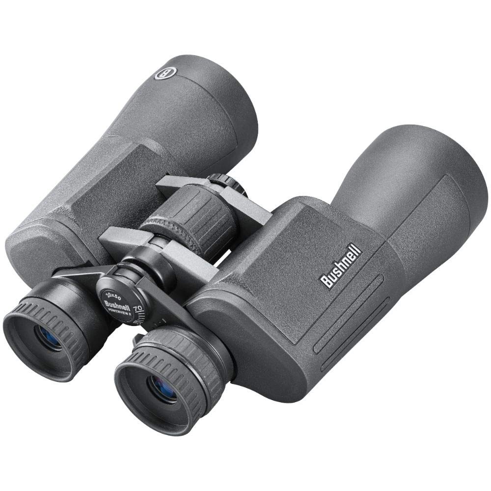 Bushnell PowerView 2 20x50 Binoculars - High-Definition with Multi-Coated Lenses, Durable Aluminum Alloy Chassis, Wide Field of View, Ideal for Wildlife Observation, Hiking and Sporting Events
