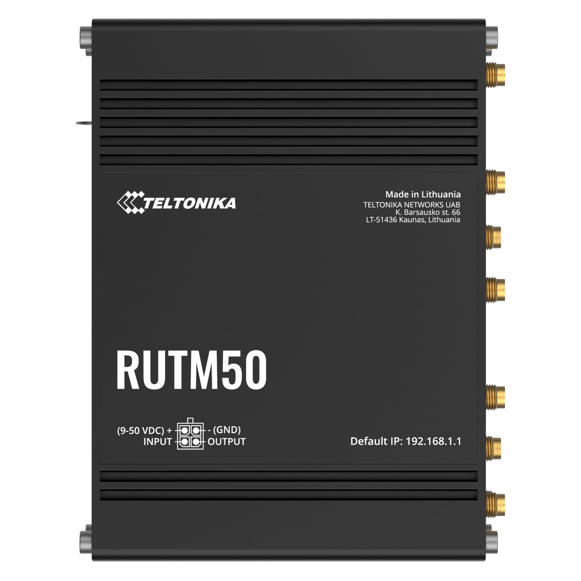 RUTM50 North America/Standard Package with Universal PSU, 5G Backward COMPATIB