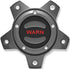 WARN 106684 Hub-Style Center Cap, Fits: Jeep Wrangler JL, JK and Gladiator JT - Gunmetal Grey